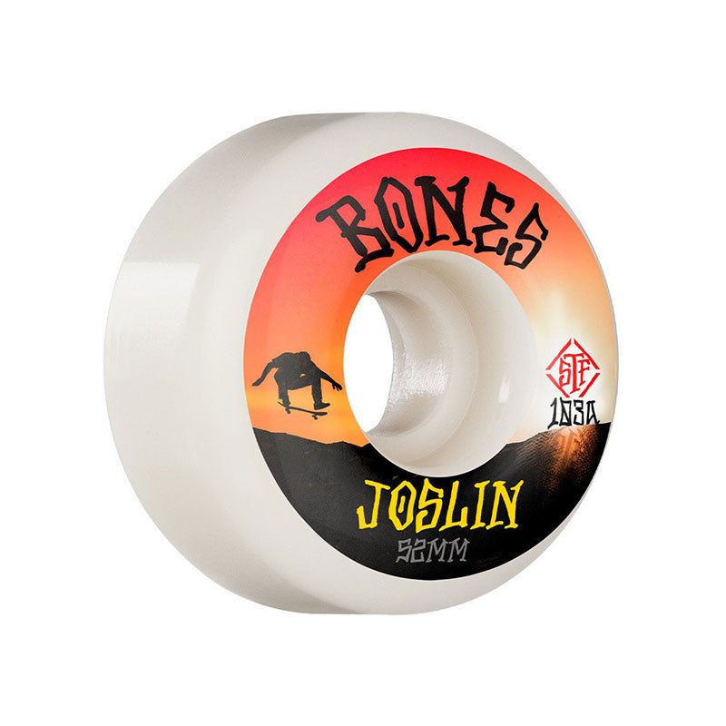 BONES WHEELS PRO SERIES STREET TECH FORMULA V1 STANDARD CHRIS JOSLIN 52MM 103A