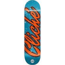 CLICHÉ SKATEBOARDS CLICHE OLD LOGO SKATEBOARD DECK 8.25