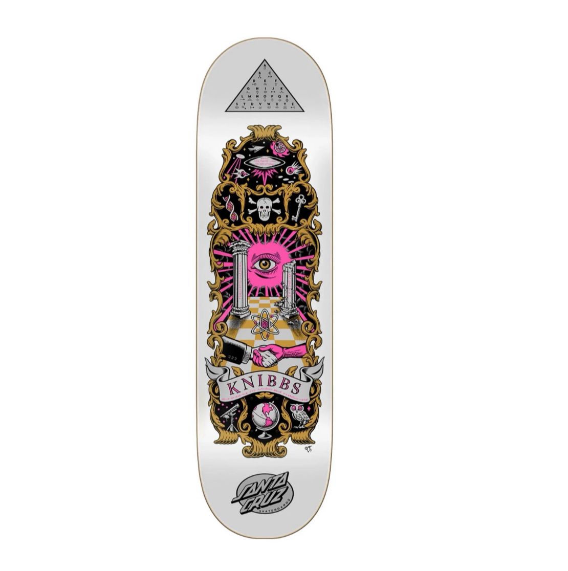 SANTA CRUX SKATEBOARDS KNIBBS CRIPTIC PRO 8.5