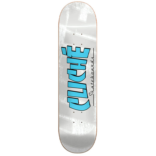 TABLA CLICHÉ BANCO RHM SKATEBOARD DECK BLACK-WHITE 8.25