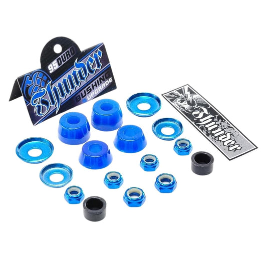 THUNDER REDBUILD KIT BUSHINGS WASHERS AXEL AND KINGPIN NUTS PIVOT CUP 95DURO