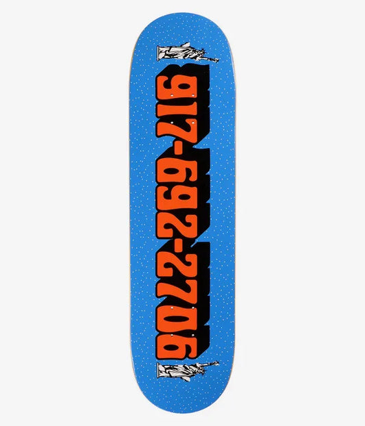 CALL ME 917 SK8NYC SKATEBOARD DECK 8.25
